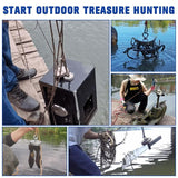 AquaForge – 260LBS Neodymium Fishing Magnet for Epic Treasure Hunts