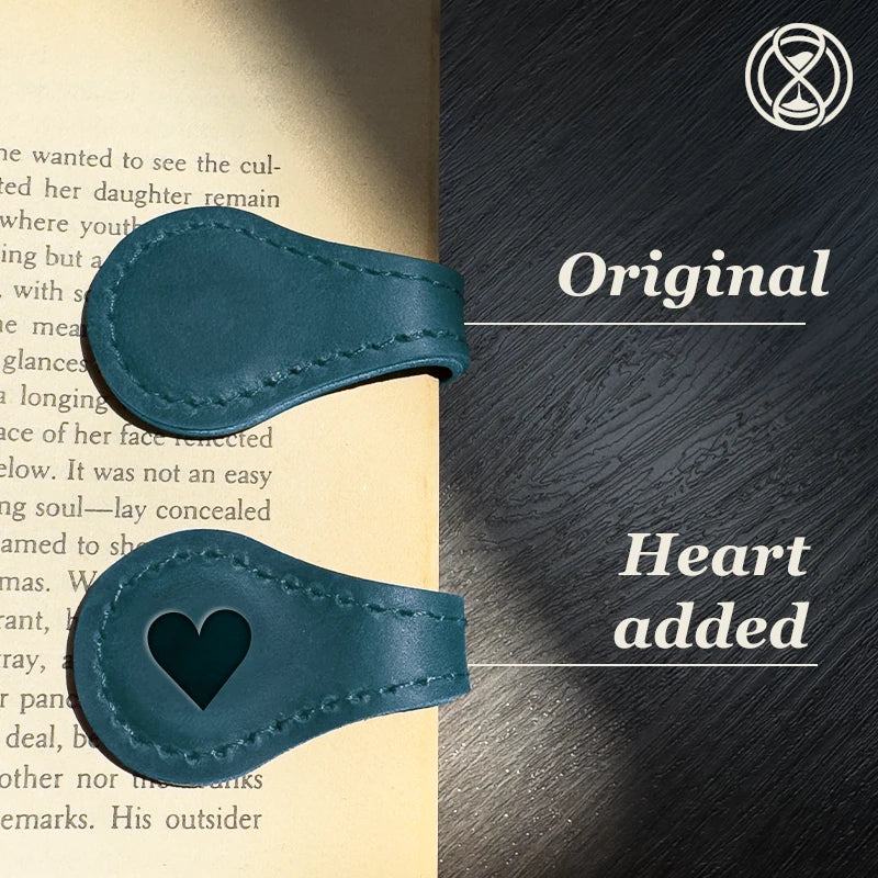 MagniMark -  Multifunctional Magnetic Leather Bookmark