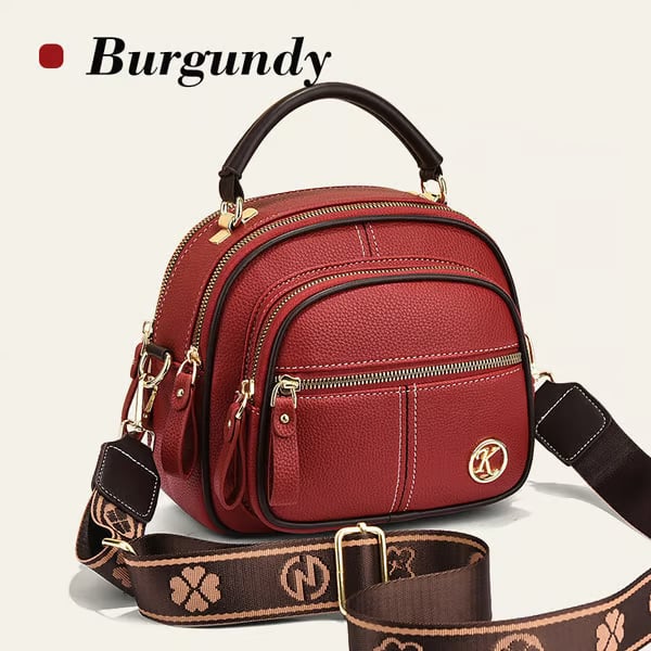 UrbanElegance – Classic Multifunctional Leather Crossbody Bag