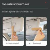 Universal Car Visor Sunglasses Holder Clip marnetic
