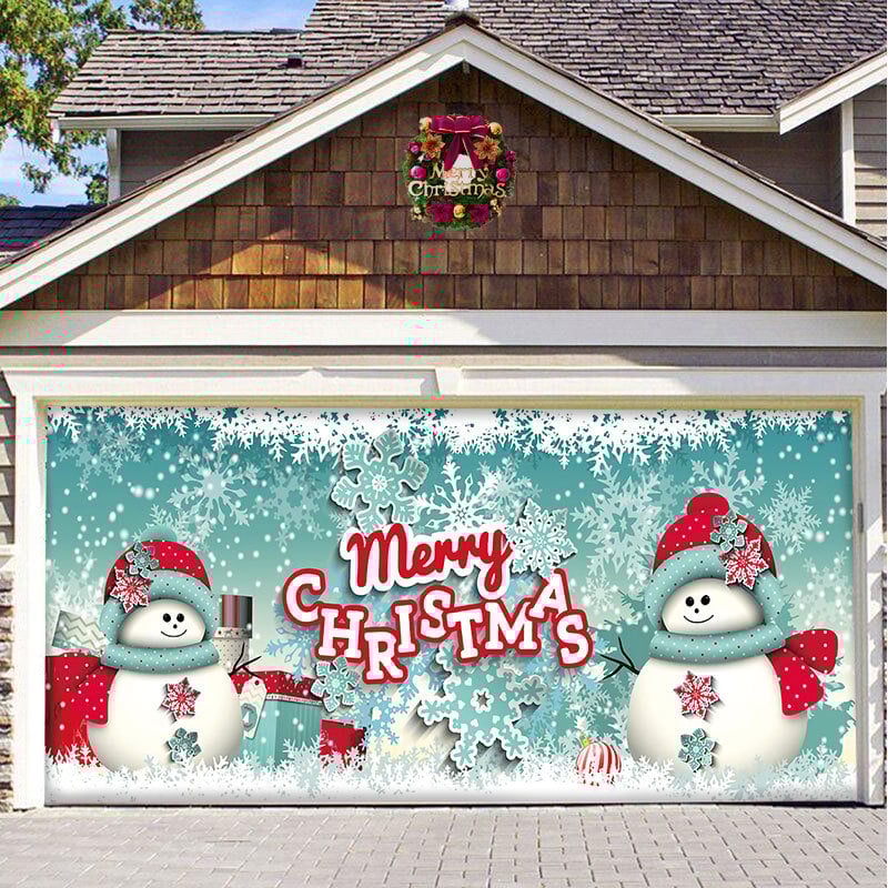 MerryDoor - Reusable Garage Decoration