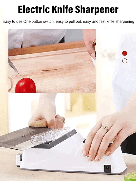 Multi-Function Double Sided Electric Knife Sharpener marnetic