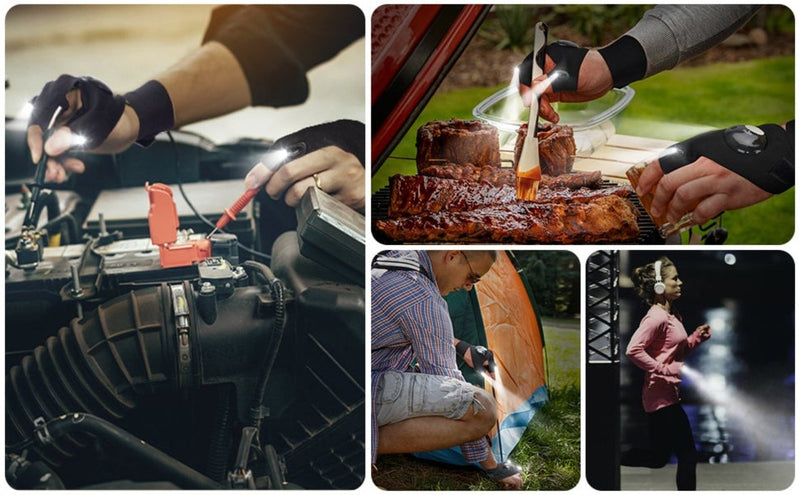 GlowHand – Hands Free LED Work Gloves