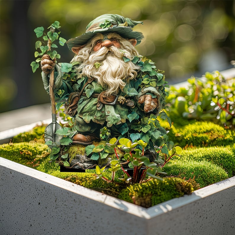 MysticBloom - Elegant Enchanted Garden Stakes