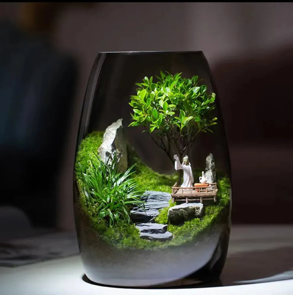 LushVista - Moss Landscape Display