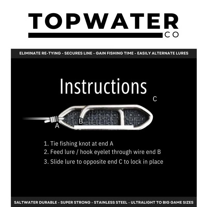 WaveLock – Durable Topwater Speed Clips