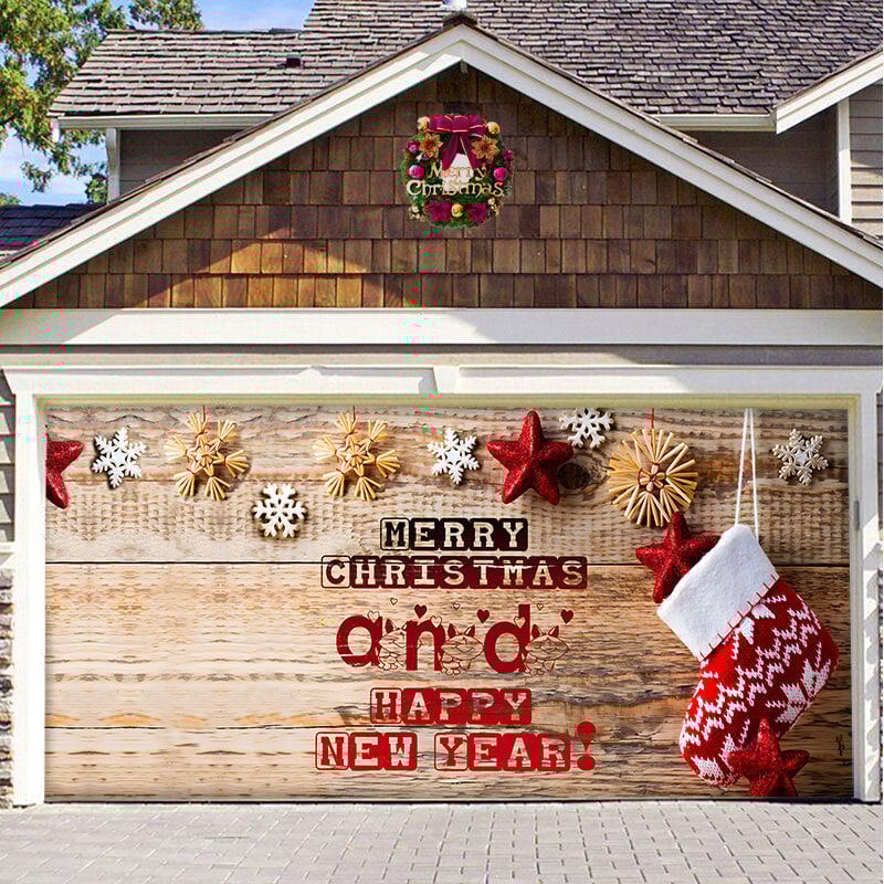 MerryDoor - Reusable Garage Decoration