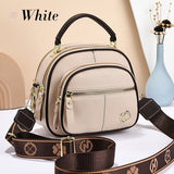 UrbanElegance – Classic Multifunctional Leather Crossbody Bag