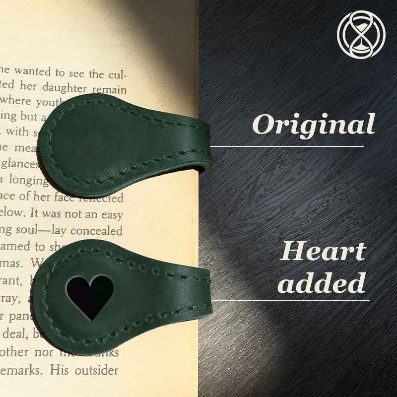MagniMark -  Multifunctional Magnetic Leather Bookmark