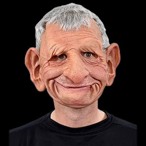 Hyper Realistic Silicone Elderly Mask marnetic
