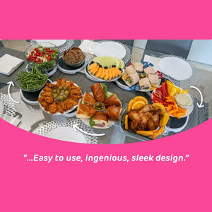 TableEase - Expandable Rotating Dining Tray