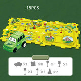 TurboTrail - DIY Educational Track Car Set for Kids