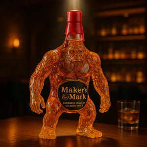 Bigfoot Whiskey Bottle