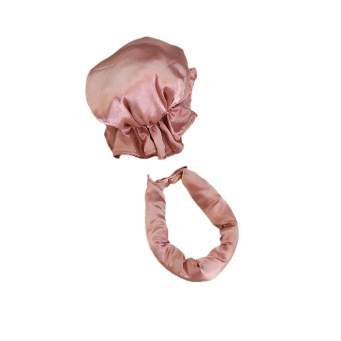 Satin Heatless Curling Buns Set marnetic