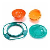 OrbitBowl - 360° Spill-Proof Snack Bowl for Kids