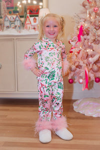 TWINBLISS - Mommy & Me Feather Pajama Set | Soft, Stylish, Stunning
