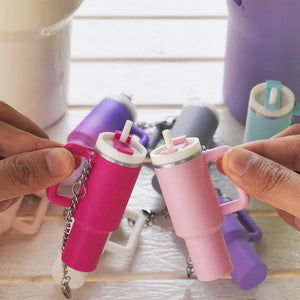 TinySips - Cute Mini Cup Keychain
