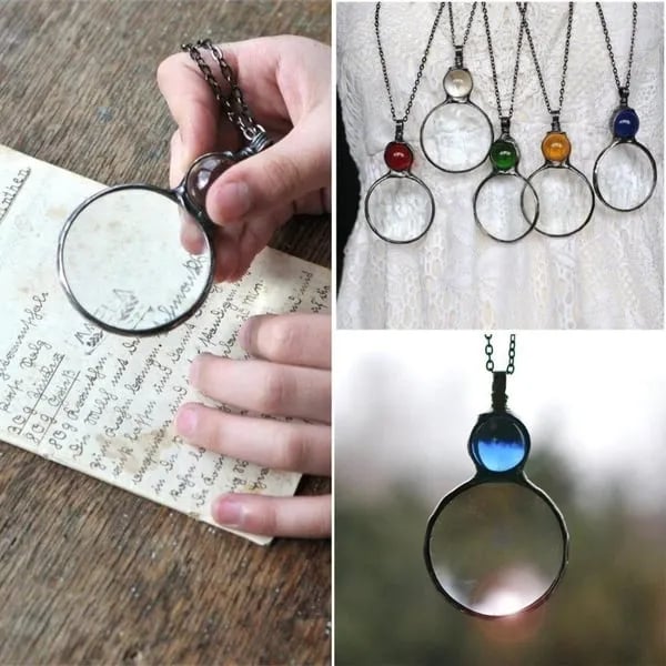 LumiLens – Stylish Magnifier Necklace