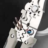 Wire Stripping Crimping Cable Cutter Pliers marnetic