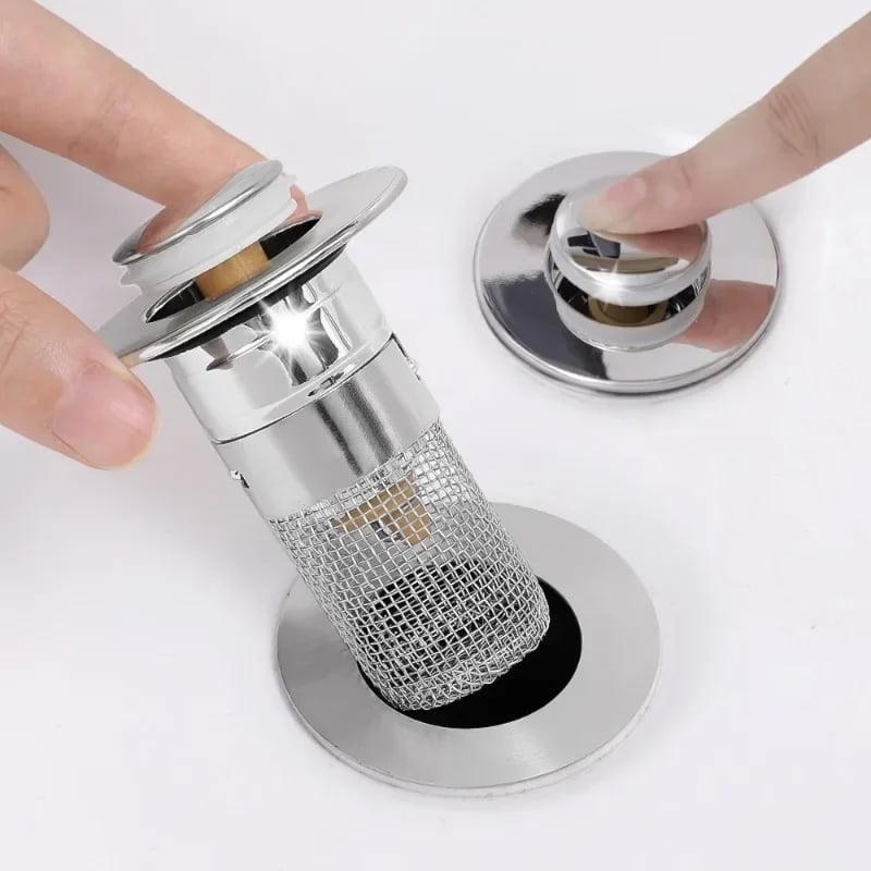 FlowBlocker – Heavy Duty Steel Drain Strainer