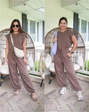 LUNARA - Everyday Ease Terry Jumpsuit