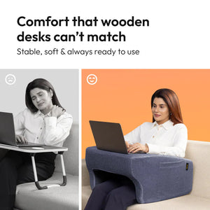 ComfortNest – Ergonomic Memory Foam Lap Desk