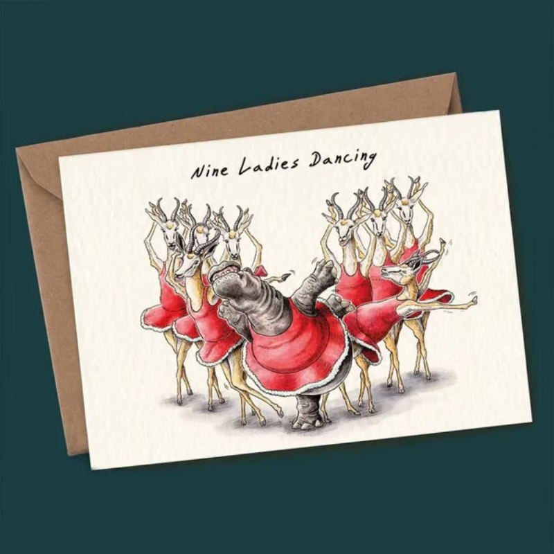 CardCarol – Twelve Days of Christmas Stationery Set