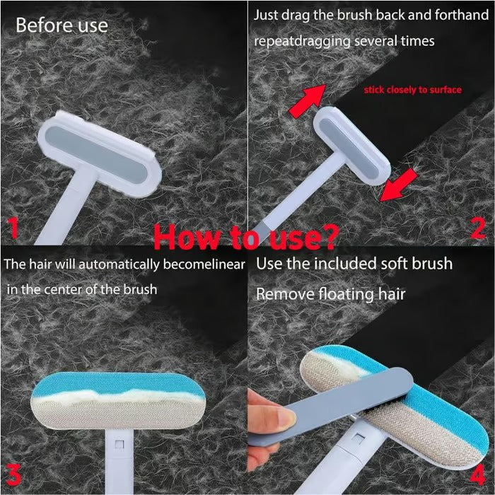 FurSweep – Effortless Pet Hair Remover Brush