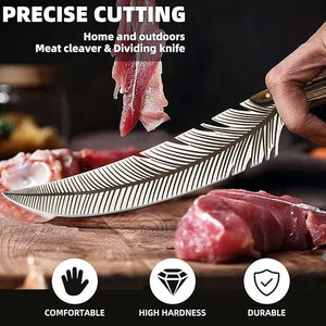 SwiftCut - Artisan Feather Boning Knife