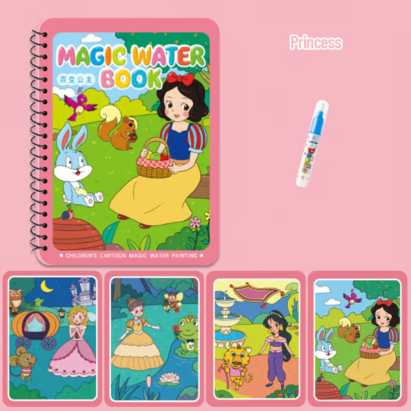 ColorSplash – Reusable Magic Water Book