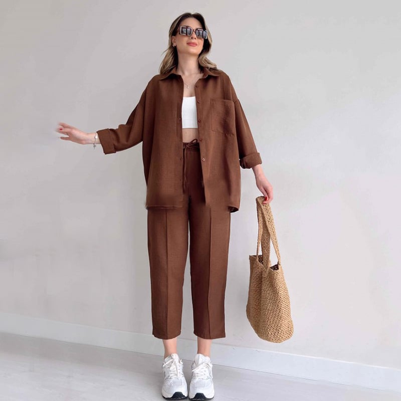 FlowWear - Minimalist Two-Piece Street Set