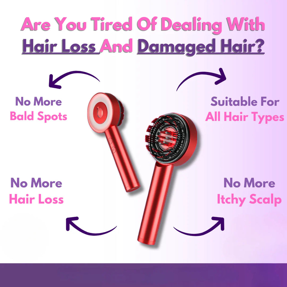HairLuxe – Electric Comb for Scalp Rejuvenation