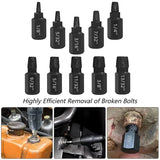 BoltBuster – Broken Screw Removal Tool - 10-Piece Kit