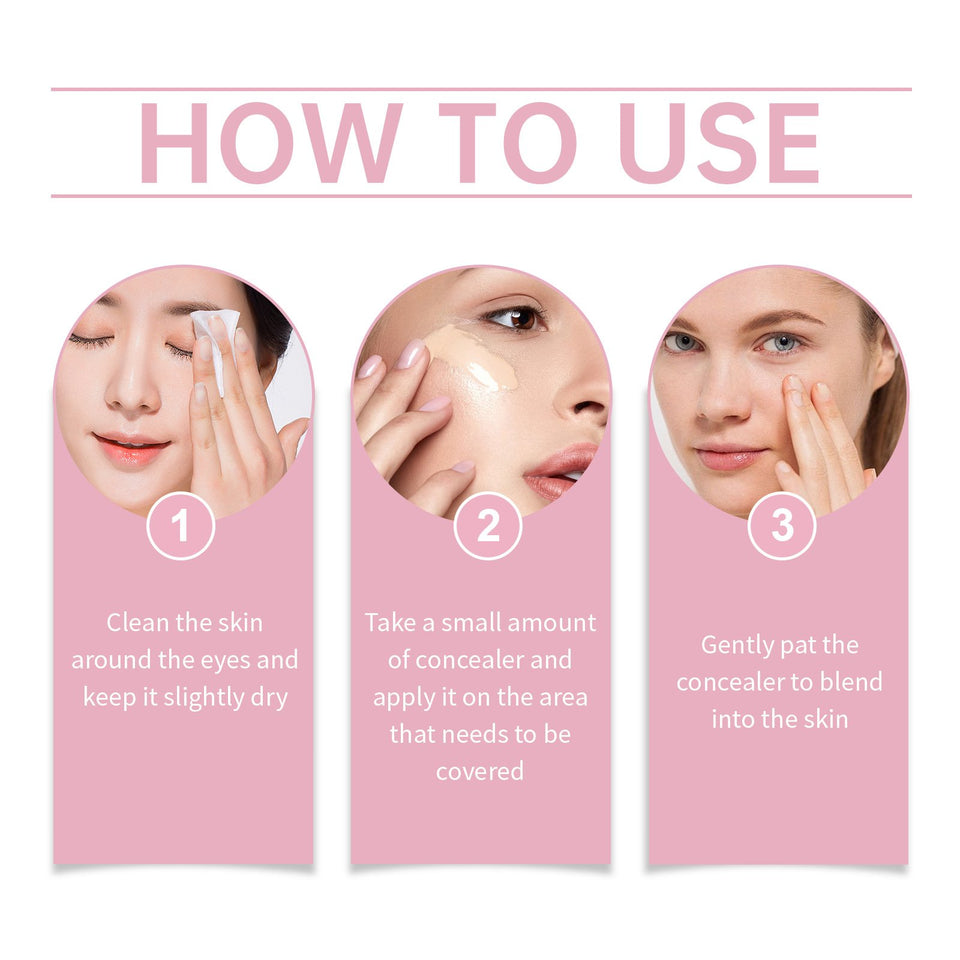 RadiantEyes – Brightening Cream Concealer for Fresh Look