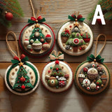 Feltique - Christmas Ornament Kit - Easy Handmade Décor for Any Home