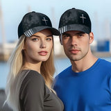 CrossMark – Christian Baseball Hat with Bonus Decal