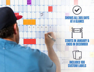 📅The Big A## Calendar 2026 - Flexible Dry-Erase Material