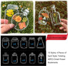 BloomMark - Elegant Design Glassware Shape Stickers