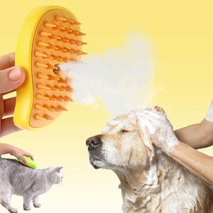 Cozyk™ Rechargeable Steam Pet Brush marnetic