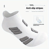 StrideGuard - No-Show Athletic Socks with Arch & Heel Support