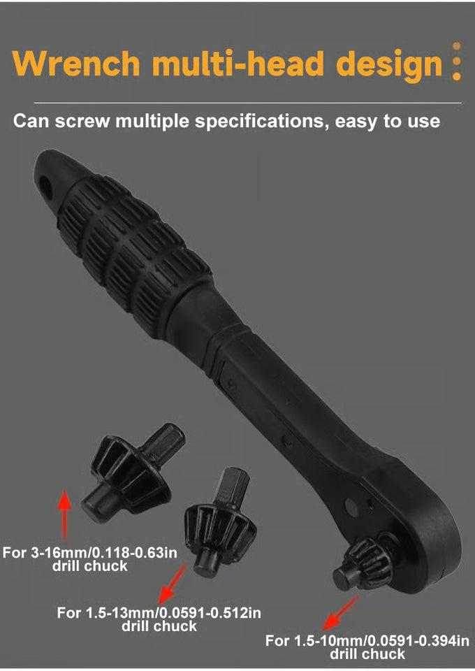 IronTorque β 4-Piece Drill Wrench Power Set