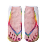 Super Comfy Manicure Print Socks marnetic