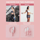 PulseFit - 2-in-1 Weighted Digital Jump Rope for Total Body Burn