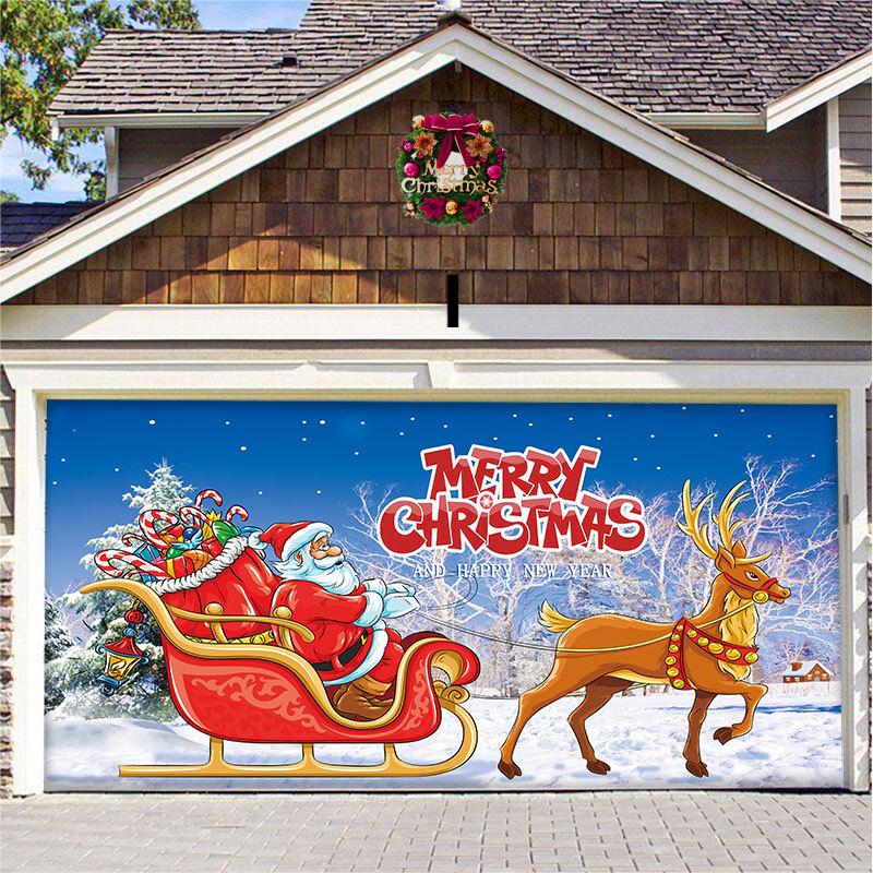MerryDoor - Reusable Garage Decoration