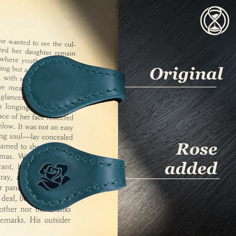 MagniMark -  Multifunctional Magnetic Leather Bookmark