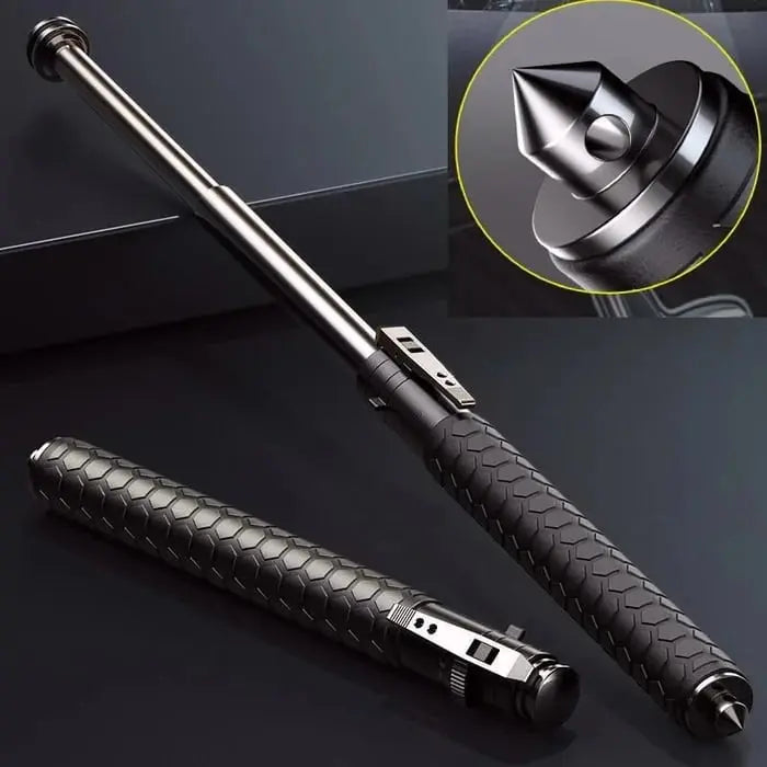 Enhanced Automatic Retractable Self-defense Hiking Stick marnetic