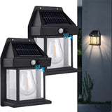 SunGlow – Outdoor Solar Wall Lamp with Elegant Design