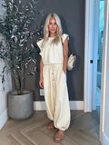LUNARA - Everyday Ease Terry Jumpsuit