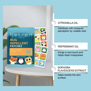 BuzzAway – Mosquito Repellent Stickers for Kids (36 Pack)