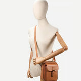 LuxeLoom – Classic Leather Crossbody Bag